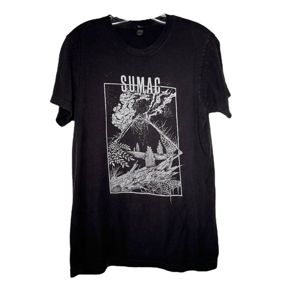 Tultex Shirts Sumac Band Tee Thrill Jockey Bryan Proteau Art